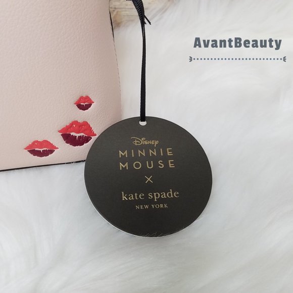 Kate spade Minnie Crossbody Disney KSNY Black Red - Picture 3 of 16